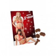 JULKALENDER MED SEXIG CHOKLAD