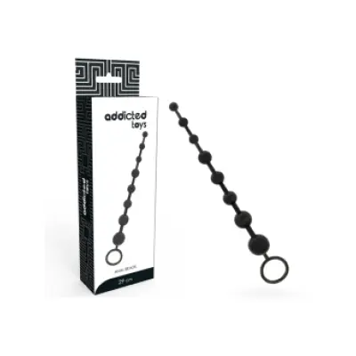 Addicted Toys Anal Beads 29 Cm Black