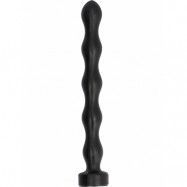 All Black: Large Beads, 32 cm