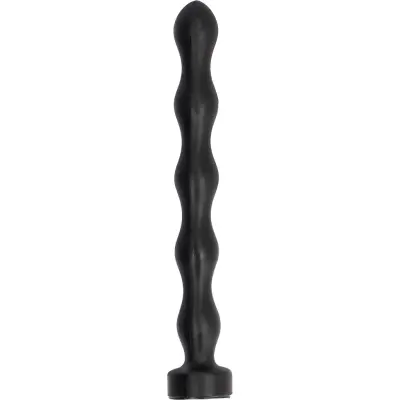 All Black: Large Beads, 32 cm