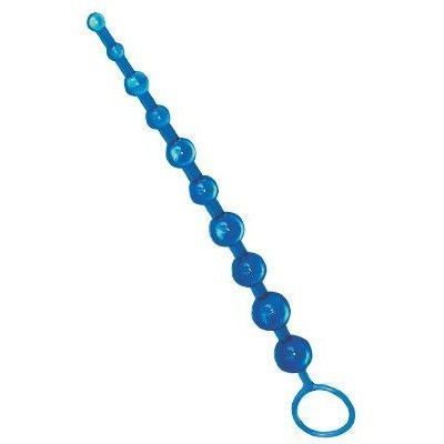 Anal dildo Oriental Jelly Butt Beads Blue