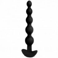 B-Vibe Cinco Anal Beads - Black