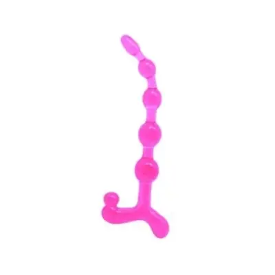 Baile Bendy Twist Pink Anal Balls