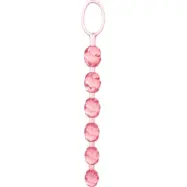 California Exotic: Swirl Pleasure Beads, rosa