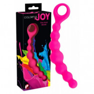 Colorful Joy Pink Anal Beads