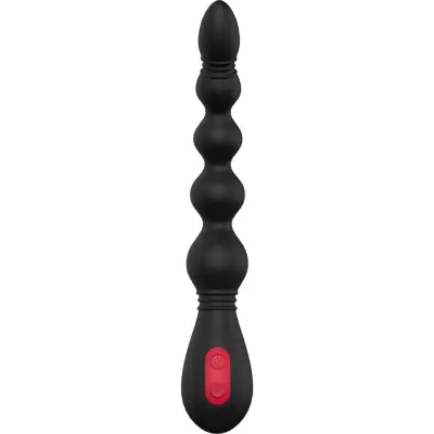 Dream Toys: Cheeky Love, Anal Flexi Beads, svart
