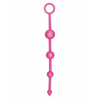 FUNKY BUTT BEADS PINK - ANAL KULOR