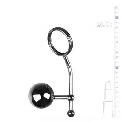 Metall Ballstretcher With Anal Ball