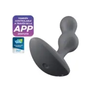 Satisfyer Deep Diver Vibrating Plug App Grey