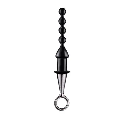 Sexy Anal Beads with Plated Handle
