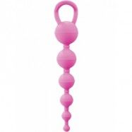 Shots Toys: Six Balls Chain, Analkulor, rosa