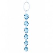 SWIRL PLEASURE BEADS BLUE