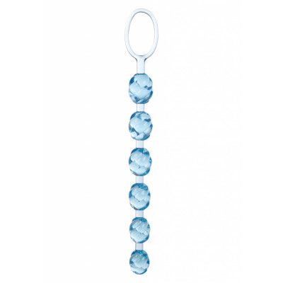 SWIRL PLEASURE BEADS BLUE
