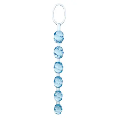 SWIRL PLEASURE BEADS BLUE