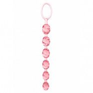 SWIRL PLEASURE BEADS PINK