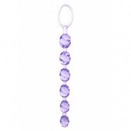 SWIRL PLEASURE BEADS PURPLE