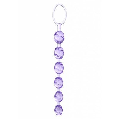 SWIRL PLEASURE BEADS PURPLE