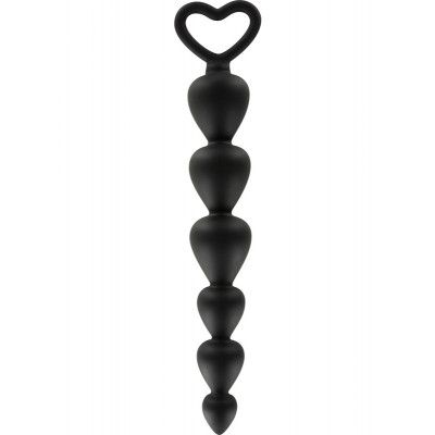 Toy Joy: Anal Play, Bottom Beads, svart