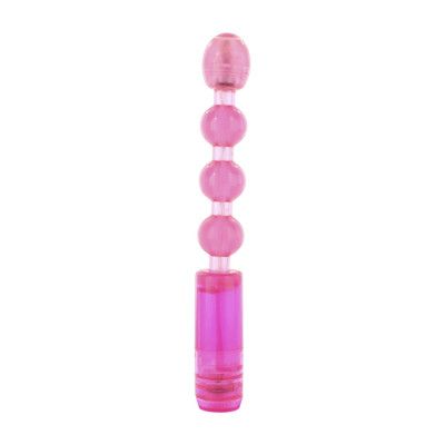 VIBRATING ANAL BEADS PINK - Analkulor till bra pris