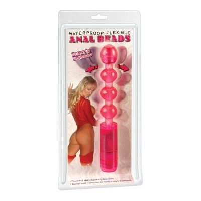 VIBRATING ANAL BEADS PINK - Analkulor till bra pris
