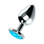 Öhmama! Analplugg Buttplug med Blå Kristalldiamant - Small
