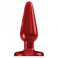 Acrylic Buttplug Red 4 tum