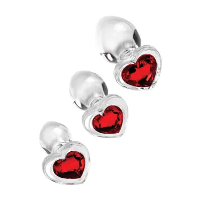 Adam&Eve Glass Plug Set