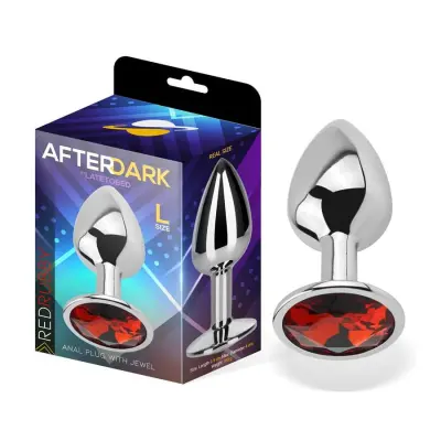 AfterDark - Red Ruby Buttplug - Large