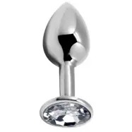 Alive BDSM Line Analplugg metall Large, Klar