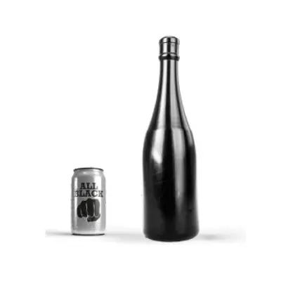 All Black Anal Bottle 34,5 Cm