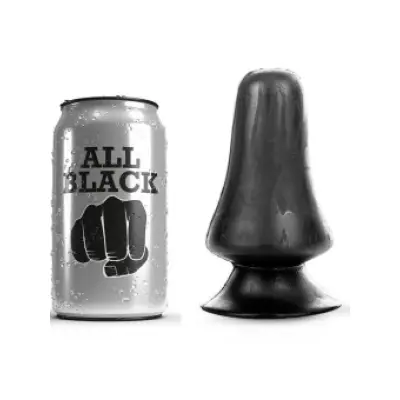 All Black Anal Plug 12 Cm
