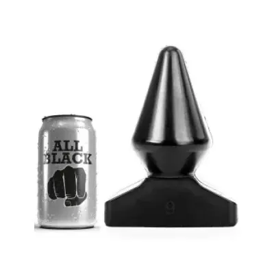All Black Anal Plug 18,5 Cm