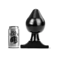 All Black Anal Plug 19 Cm