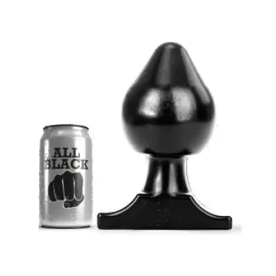 All Black Anal Plug 19 Cm