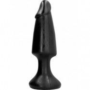 All Black: Penis Shaped Plug, 35 cm