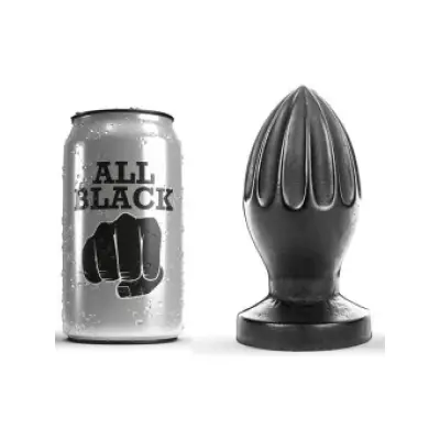 All Black Plug Anal 12 Cm