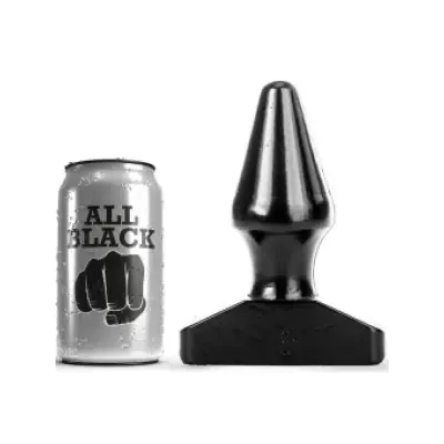 All Black Plug Anal 15,5 Cm