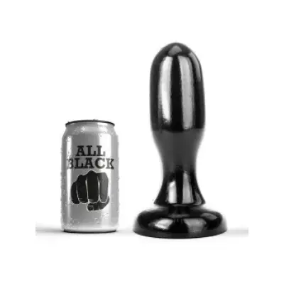 All Black Plug Anal 19,5 Cm