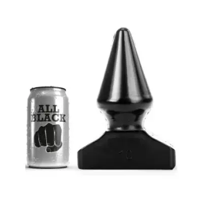 All Black Plug Anal 20,5 Cm
