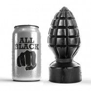 AllBlack Buttplug 14 cm