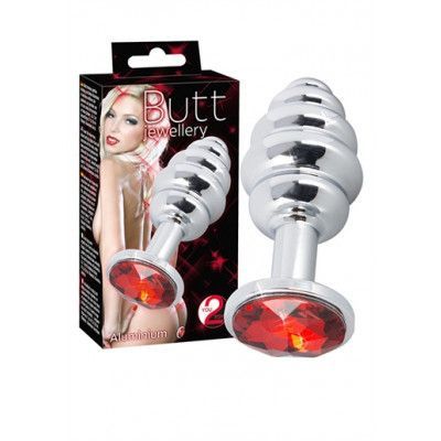 Aluminium Butt Jewellery Silver