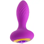 Amethyst Charm Vibrating Plug