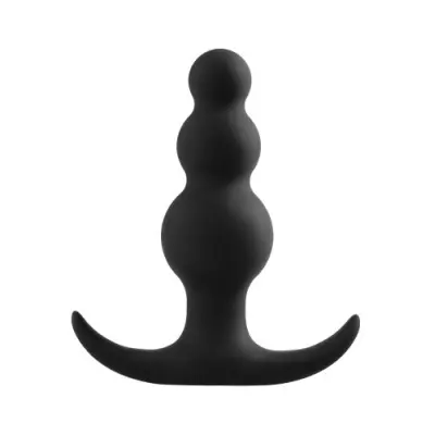 Anal Adventures Platinum Beaded Analplugg