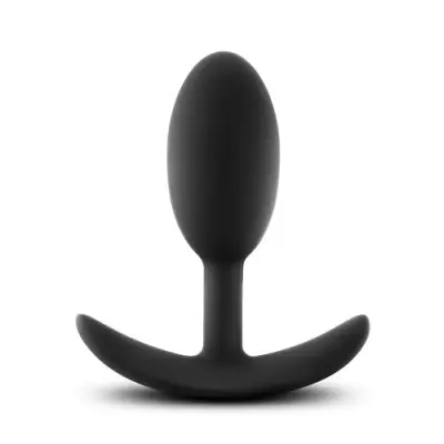 Anal Adventures Platinum Vibra Slim Plug, Medium