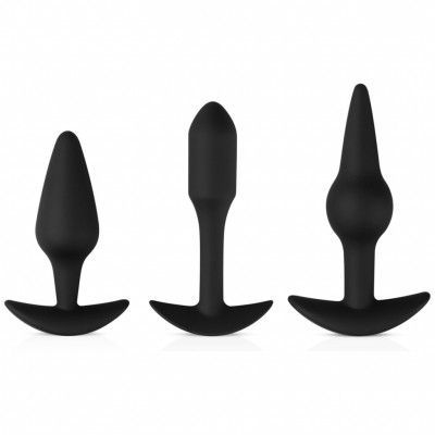 Anal Training Kit - 3 Pieces of Buttplugs