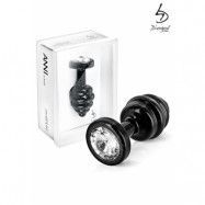 Anni by Diogol buttplug Ano Black 25 mm