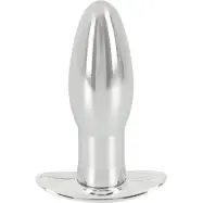 Anos: Metal Anchor Butt Plug with Vibration, medium