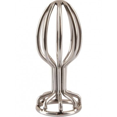 Anos: Metal Cage Butt Plug, 6.8 cm