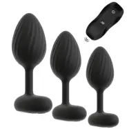 Anos - RC Butt Plug Set With Vibration