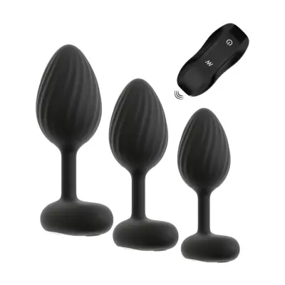 Anos: RC Vibrating Butt Plug Training Set